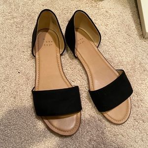 A New Day Black Sandals